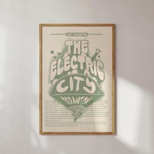 The Office Wall Art Printable Digital Download Electric City Scranton