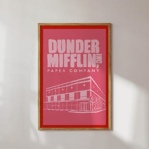The Office Wall Art Set of 2 Printables, Digital Download Dundies ...