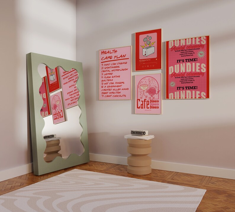 Set of 4 Office Printables, the Dundies Awards Flyer the Office Digital