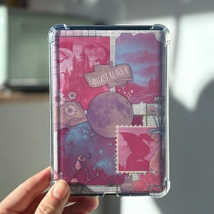 Kindle Printable Clear Case Insert Aesthetic Decoration Bookish
