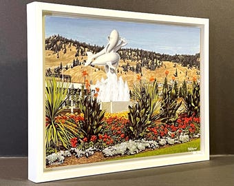 RHAPSODY - Open Edition Litho Print by artist Mal Gagnon. Buy Print only or Print in White Floater Frame.