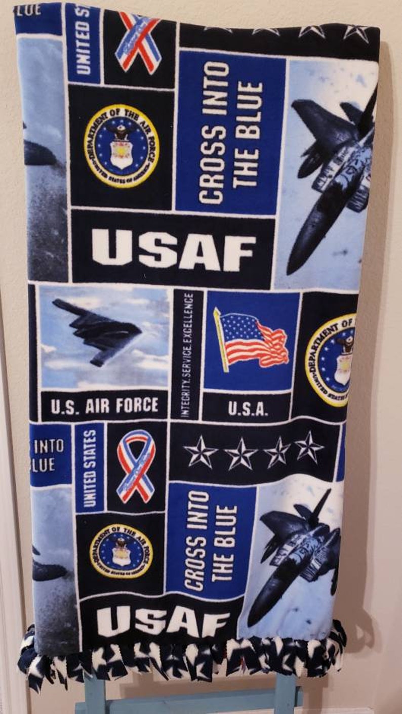 United States Air Force Blanket Large X Large Military Etsy United States Air Force Blanket Large X Large Military Etsy