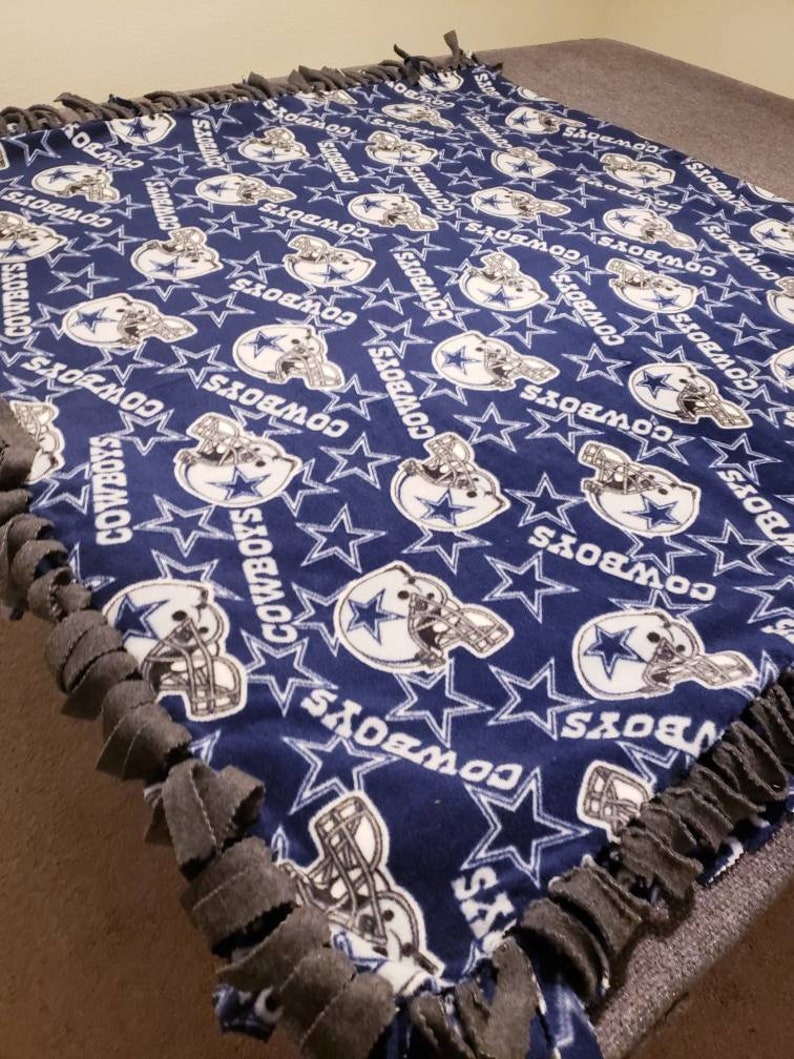 Dallas Cowboys Blanket / Small Medium Blanket NFL Blanket / Etsy