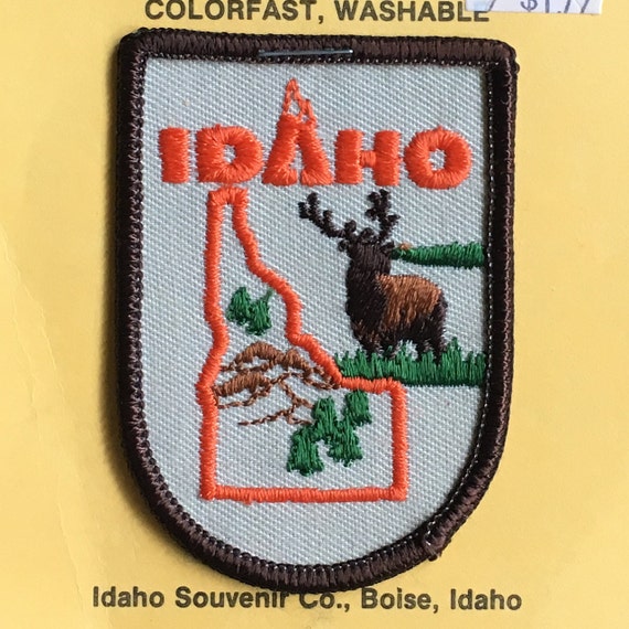 Idaho Vintage Travel Souvenir Patch