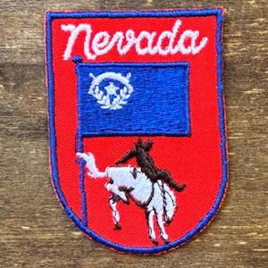 Nevada Vintage Souvenir Souvenir Patch von Voyager