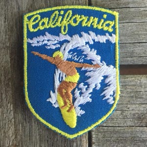 California Vintage Travel Souvenir Patch by Voyager