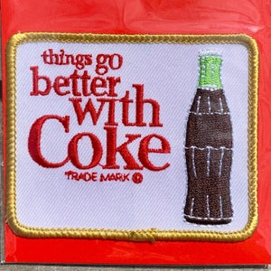 Things Go Better with Coke Vintage Souvenir Patch