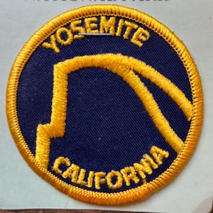 Yosemite California Vintage Souvenir Travel Patch
