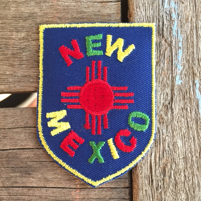 New Mexico Vintage Souvenir Travel Patch From Voyager - Etsy