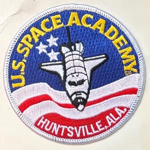 NASA Space & Rocket Center Huntsville, AL Vintage Souvenir Patch