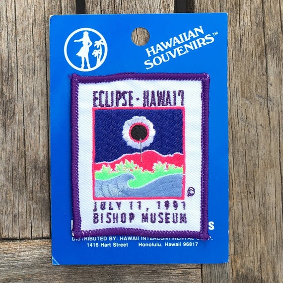 Hawaiian Eclipse July 17, 1991 Bishop Museum Vint… - image 2