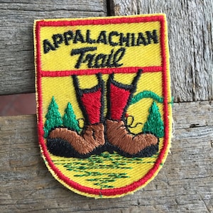 Appalachian Trail Vintage Souvenir Travel Patch from Voyager image 1
