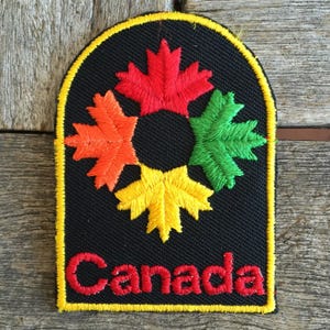 Canada Vintage Travel Souvenir Patch by Voyager - New in Original Package