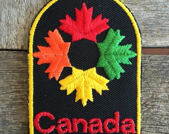 Canada Vintage Travel Souvenir Patch by Voyager - New in Original Package