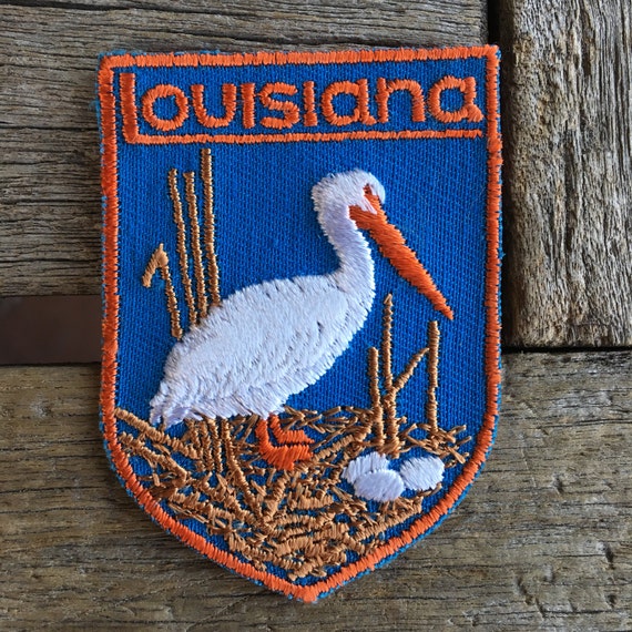 Vintage 925 Sterling Silver Louisiana State Travel Souvenir 