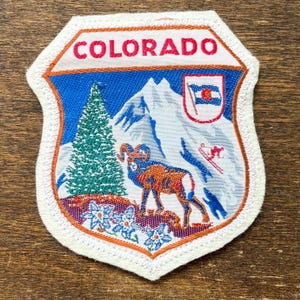 Colorado Souvenir Travel Patch from Fasco