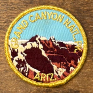 Grand Canyon National Park Arizona vintage souvenir reispatch van TWA Services