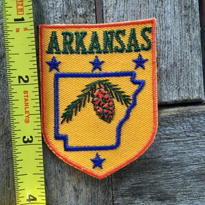 Arkansas Vintage Souvenir Travel Patch from Voyager image 3