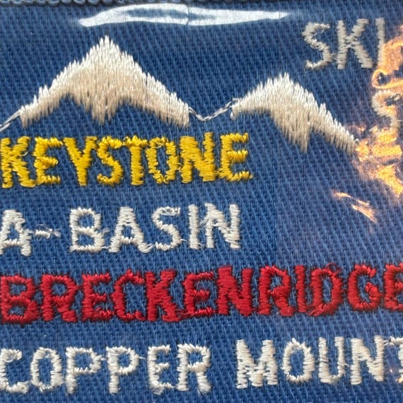 Vintage Ski Patch: Keystone, A-Basin, Breckenridg… - image 4