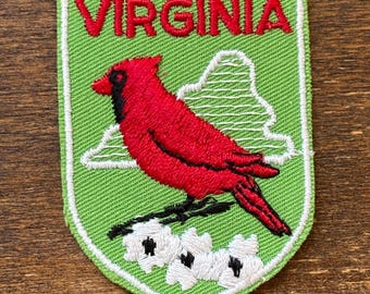 Virginia Vintage Souvenir Travel Patch from Voyager