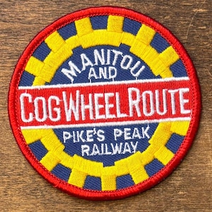 Manitou and Pikes Peak Railway, Colorado, souvenirpatch tandradroute