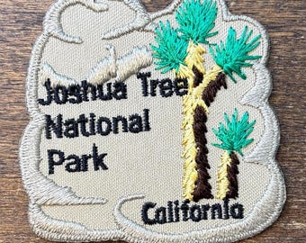 Joshua Tree National Park, Californië vintage souvenir reispatch