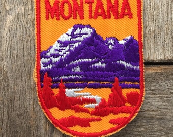 Montana Vintage Souvenir Travel Patch from Voyager - New In Original Package