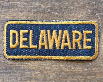 Naszywka do prasowania Delaware Vintage Denim