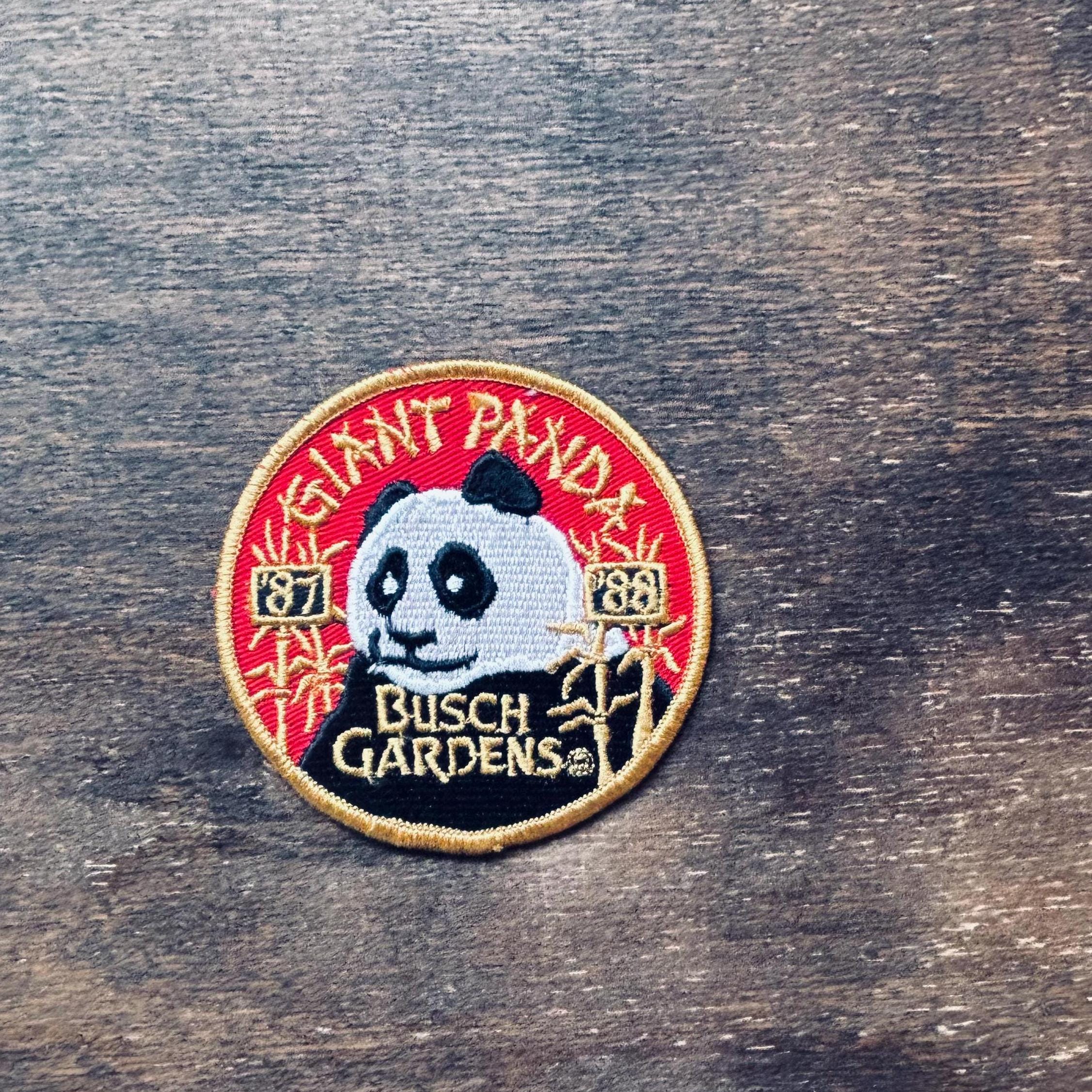 Giant Panda Busch Gardens Tampa Florida 1987/88 Vintage Souvenir