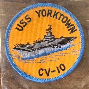 USS Yorktown CV-10, Patriot&#39;s Point, Charleston, South Carolina Vintage souvenir reispatch