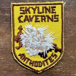 Toppa da viaggio vintage Skyline Caverns di Voyager