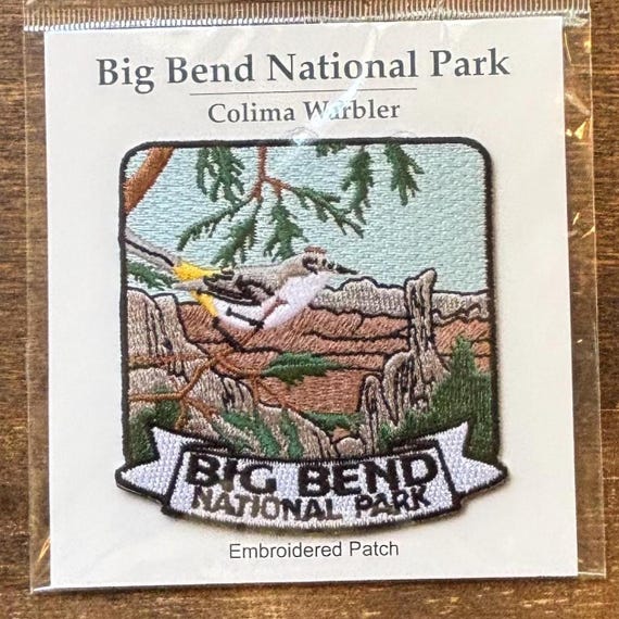 Big Bend National Park Texas Vintage Souvenir Travel Patch
