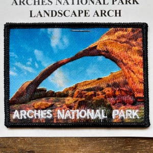 Arches National Park Utah Vintage Souvenir Reise Patch