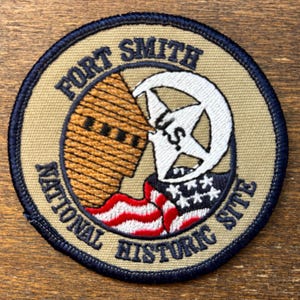 Fort Smith National Historic Site Arkansas Vintage Souvenir Travel Patch