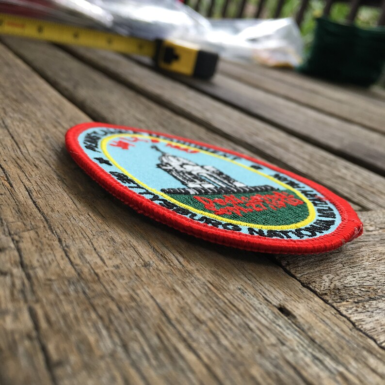 Pennsylvania Monument Gettysburg National Military Park Vintage Souvenir Travel Patch