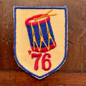 Patch souvenir de voyage vintage Liberty Bell America 1976 de Voyager