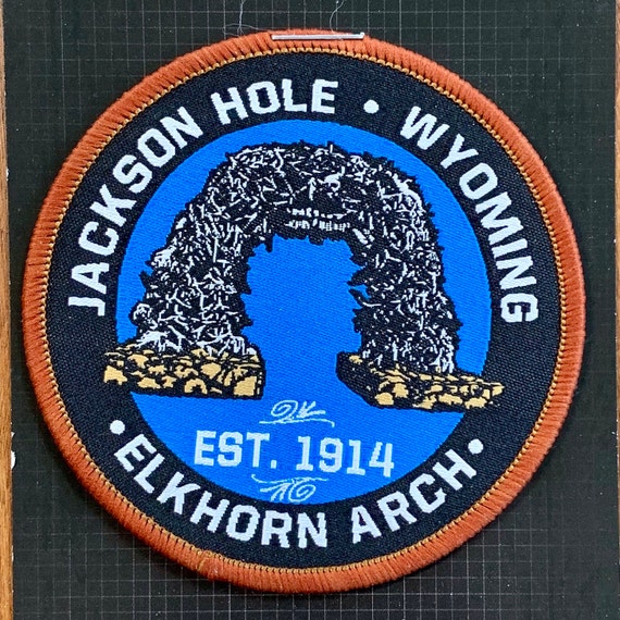 Devils Tower Wyoming Vintage Souvenir Travel Patch from Rushmore Photo and Gifts