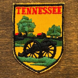 Tennesse Vintage Souvenir Travel Patch from Voyager