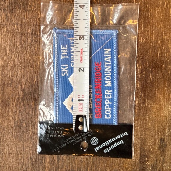 Vintage Ski Patch: Keystone, A-Basin, Breckenridg… - image 8