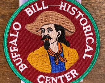 Buffalo Bill Histroical Center Vintage Souvenir Travel Patch