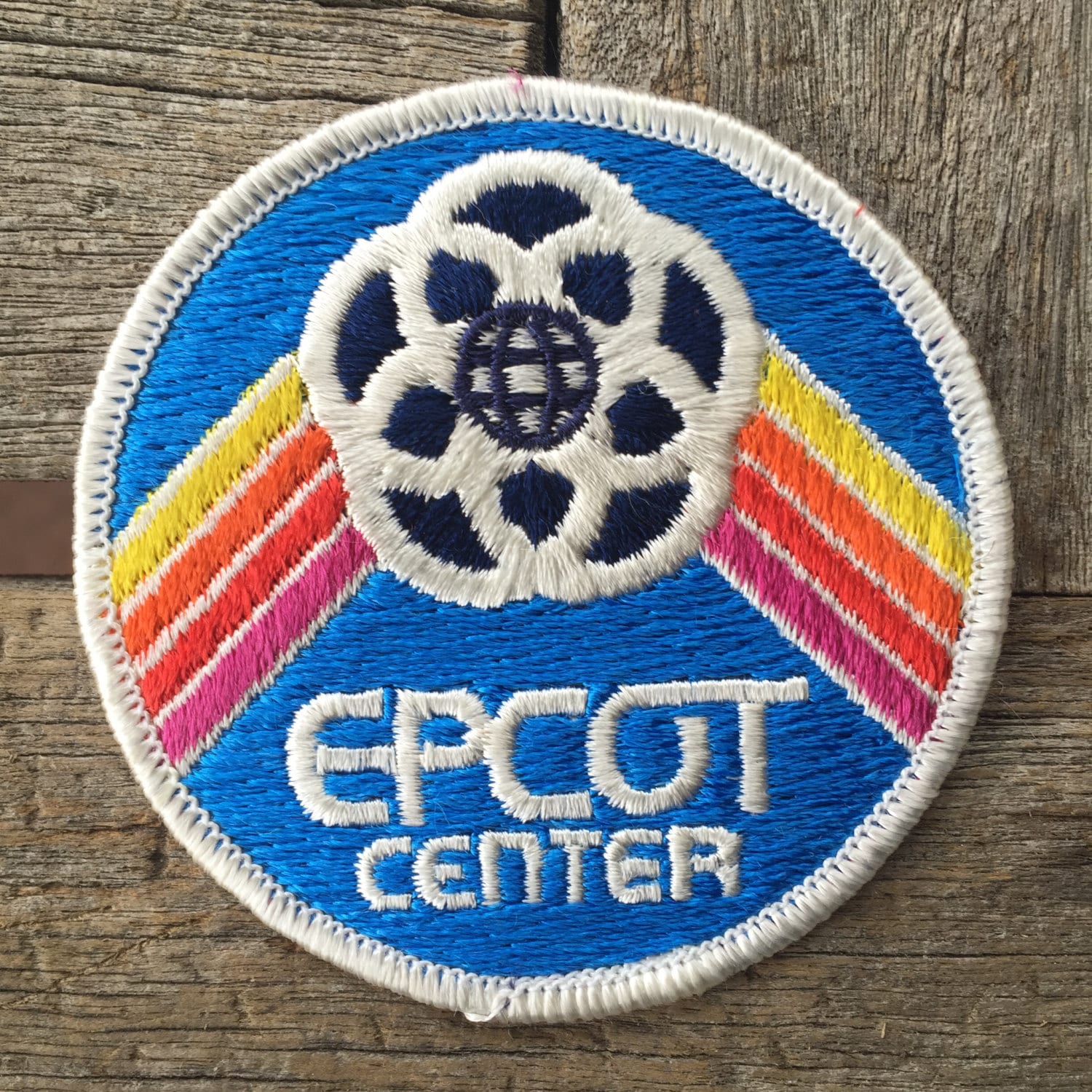 Disney World Epcot Center Vintage Souvenir Travel Patch From