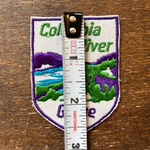 Columbia River Gorge Washington State Vintage Souvenir Travel Patch from Voyager image 5