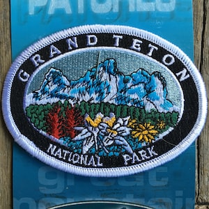 Grand Teton National Park Souvenir Patch von Great Mountain West Versorgung
