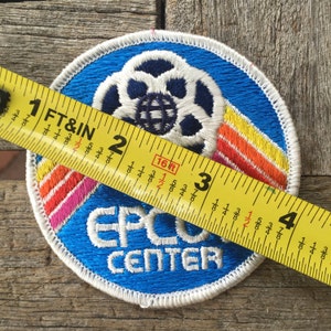 Disney World Epcot Center Vintage Souvenir Travel Patch from 1982 image 4