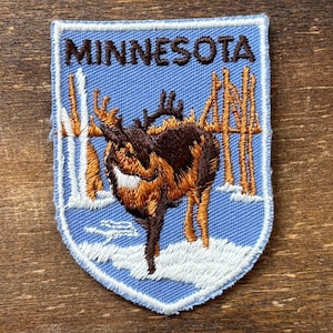 Patch de viagem vintage Minnesota Souvenir da Voyager