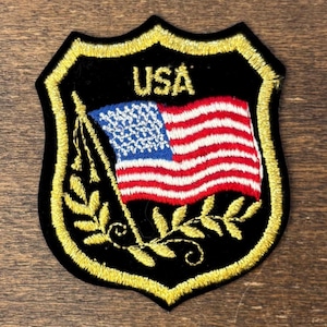 USA United States of America Vintage Souvenir Travel Patch from Holm Patches