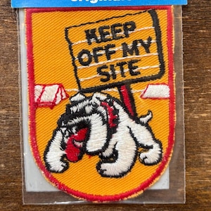 Parche de viaje vintage de Voyager "Mantenerse fuera de mi sitio"