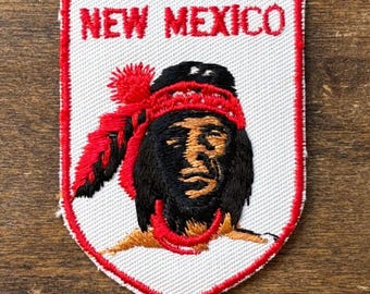 New Mexico Vintage Souvenir Travel Patch from Voyager