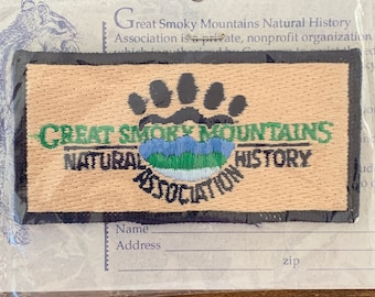 Toppa vintage della Great Smoky Mountains Natural History Association - ULTIMO PEZZO!