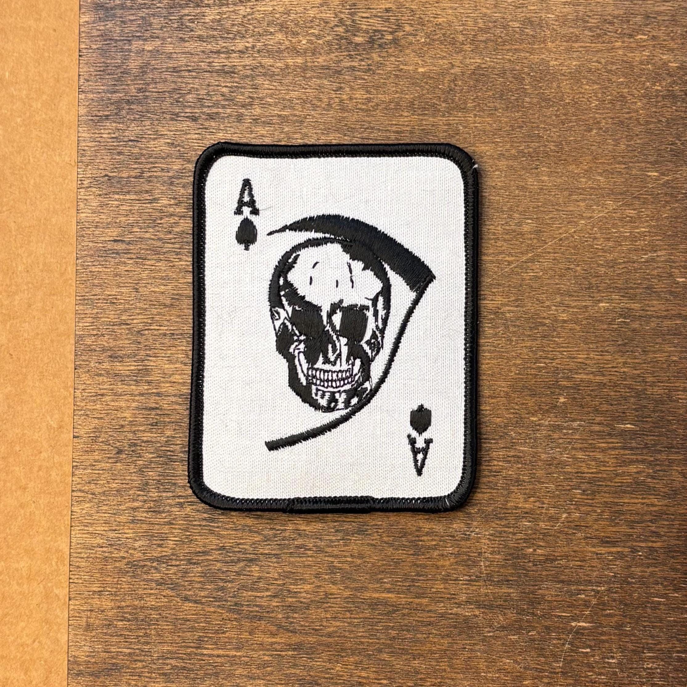 Ace of Spades Vintage Novelty Biker Patch - Etsy